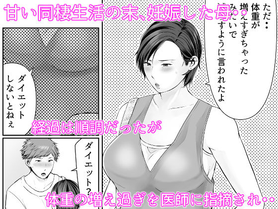 独り暮らしの息子に迫られて・・・妊婦編 サンプル画像