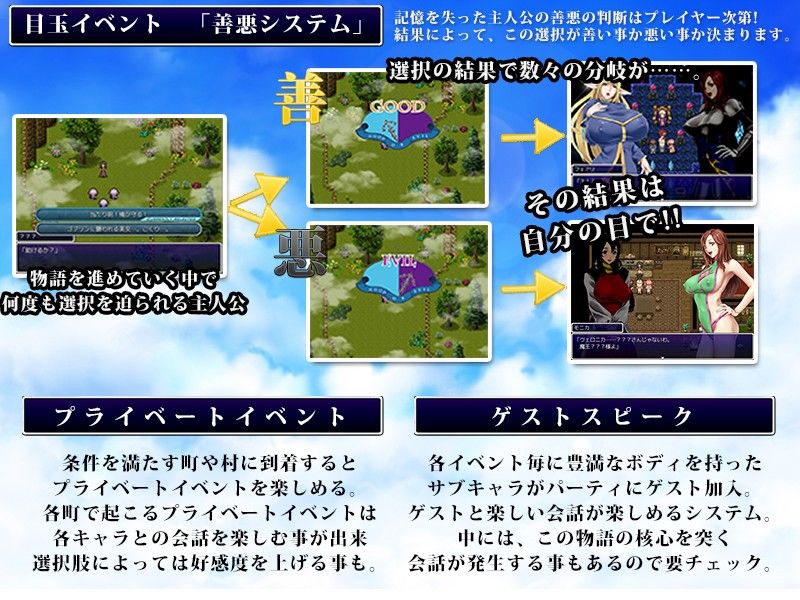 ハーレムファンタジー この世を救うは善か悪 サンプル画像