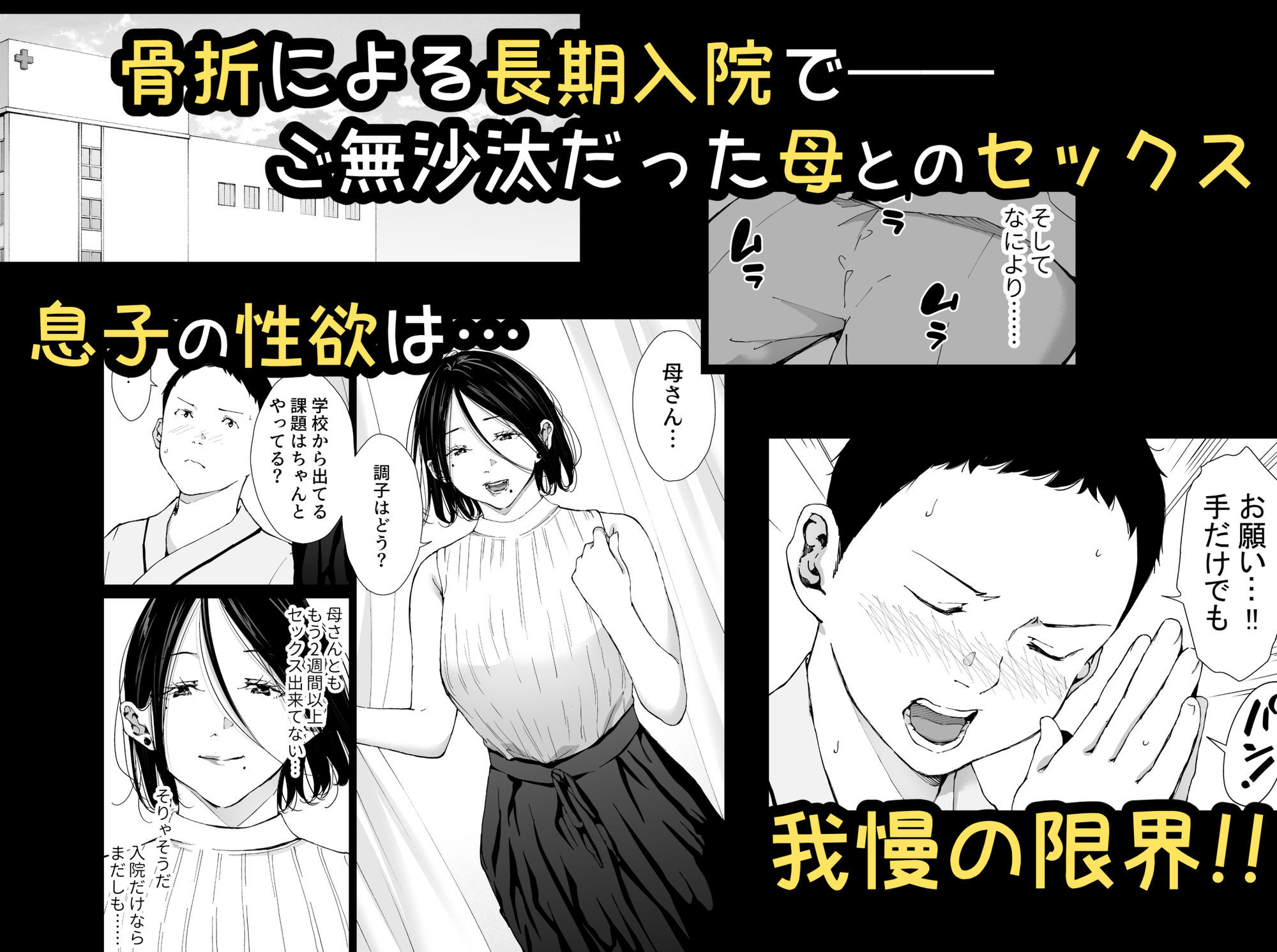 僕の大好きな母さんと思う存分セックスできる日 5 サンプル画像