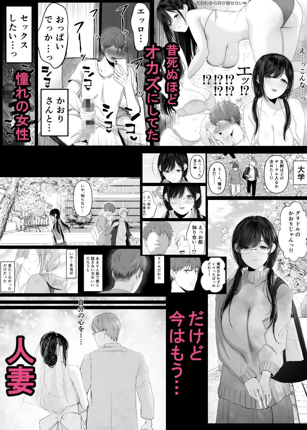 ずっと好きだった元グラドルの爆乳兄嫁と種付け交尾しまくる3日間。 サンプル画像