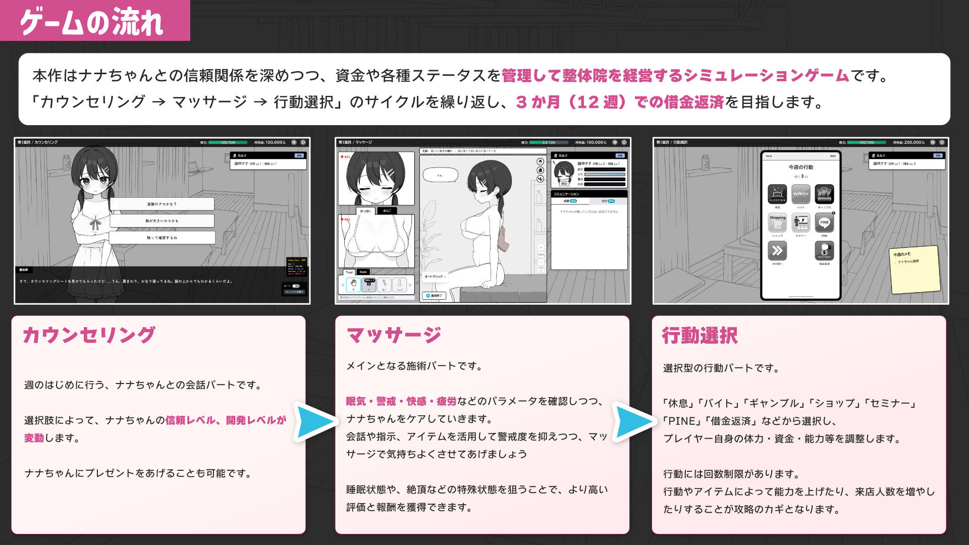 ドキドキ！性感マッサージ サンプル画像