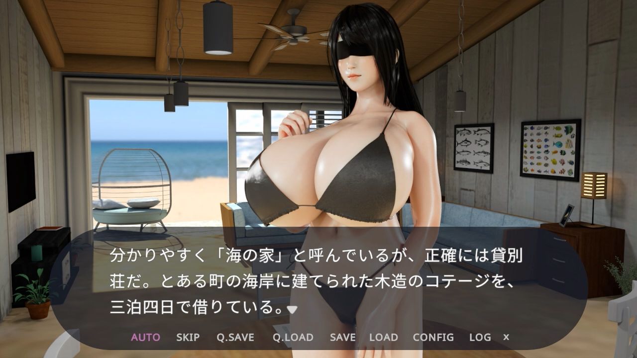 奉仕人形との海の家での3日間