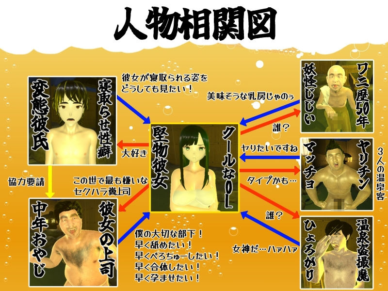 僕の彼女とヤッてみる2 〜混浴温泉〜 サンプル画像