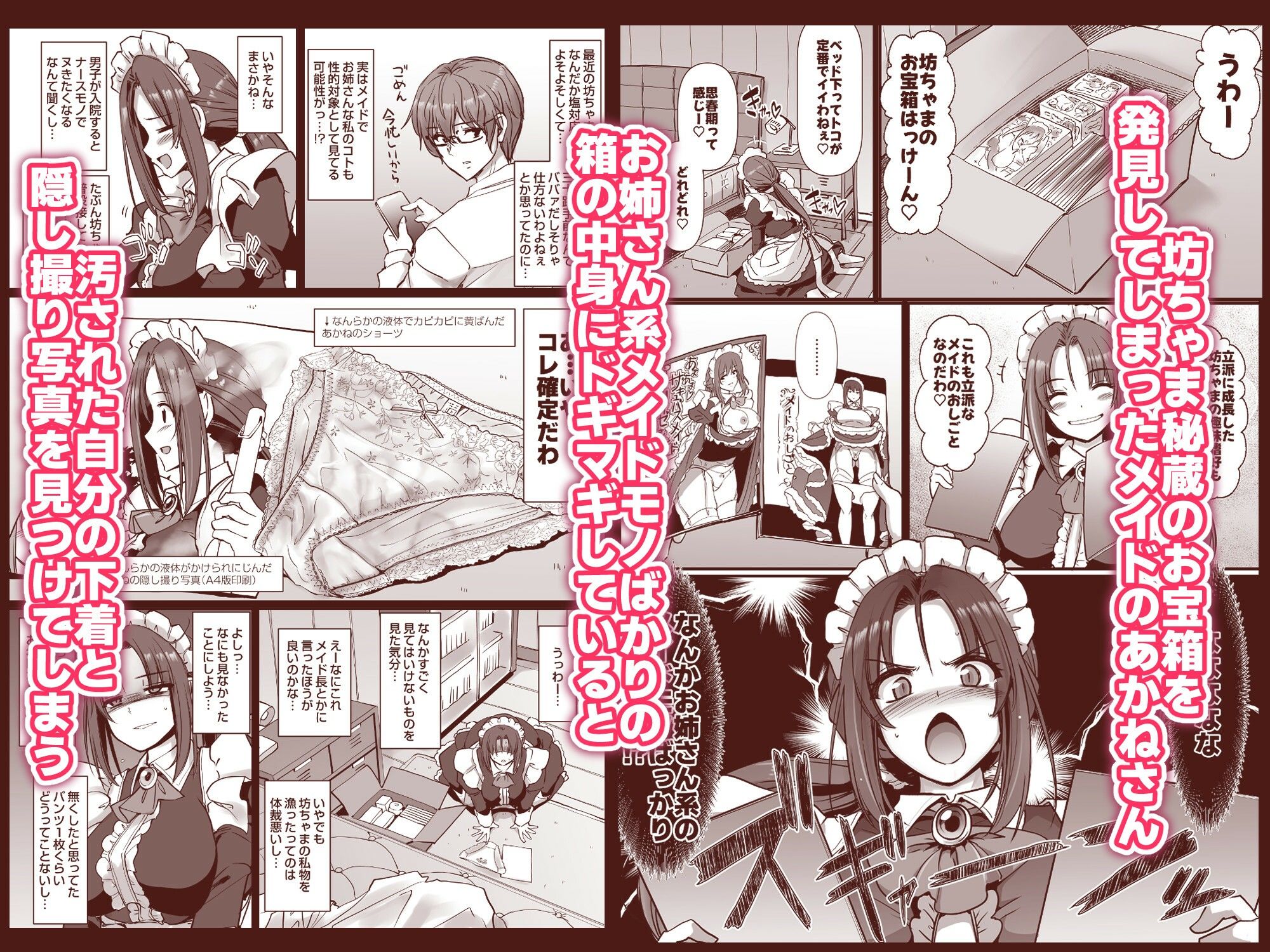 ポンコツ独身メイドあかねさん(28) サンプル画像