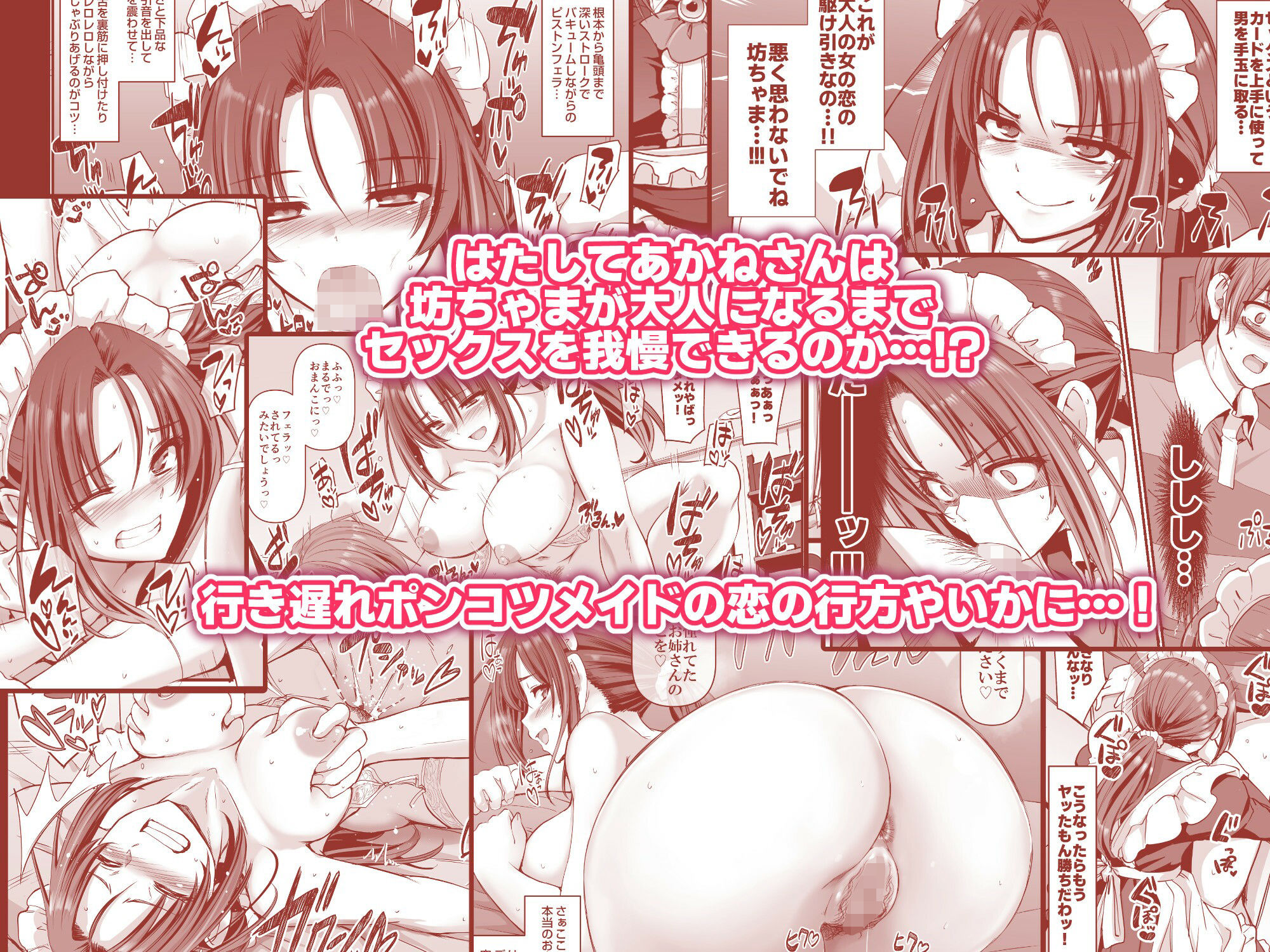 ポンコツ独身メイドあかねさん(28) サンプル画像