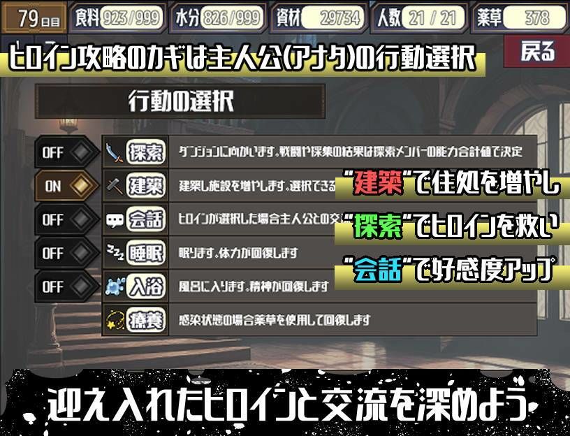 ポストアポカリプス-繁殖と禁忌の英雄- サンプル画像