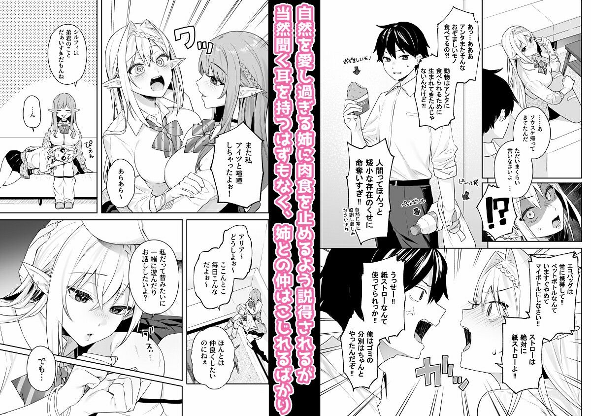 肉食系ヴィーガンギャルエルフは弟ちんぽに夢中 サンプル画像