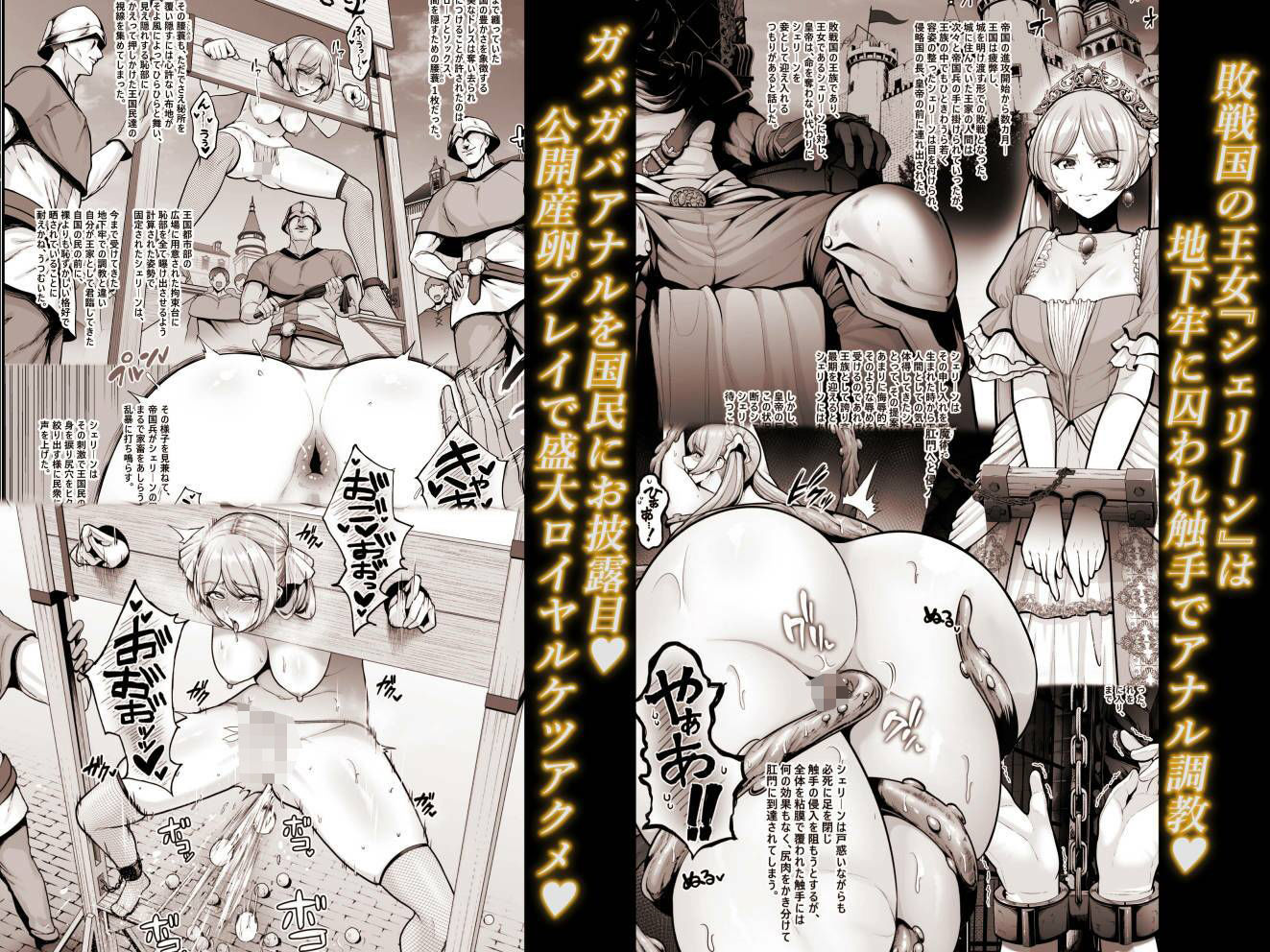 【2024年】国辱の雌隷 -Fallen kingdom- レビュー｜羞恥快楽堕ち徹底解説 サンプル画像