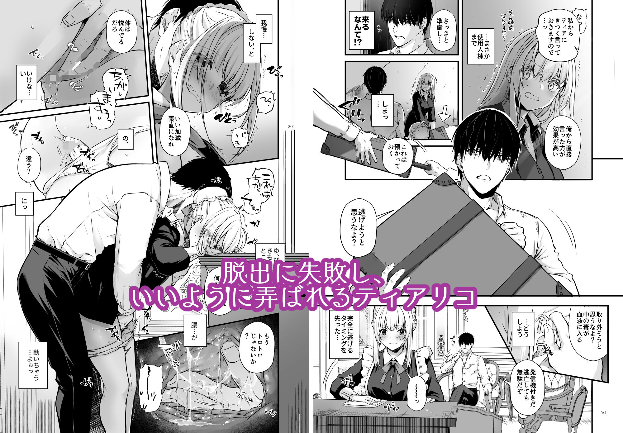 敵国貴族の執着溺愛 サンプル画像