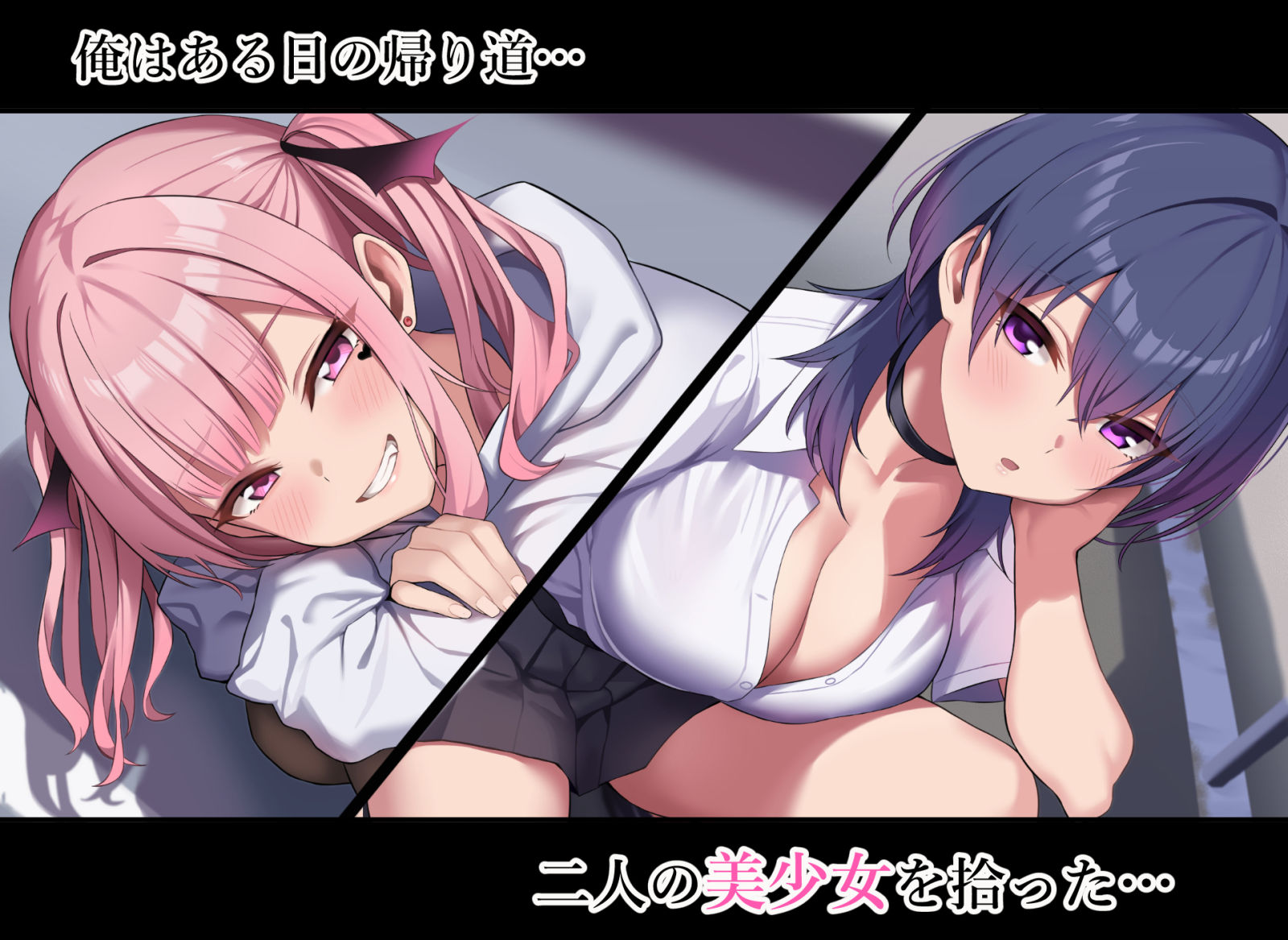 【2026年】拾った家出少女達がサキュバスだった レビューと感想 サンプル画像