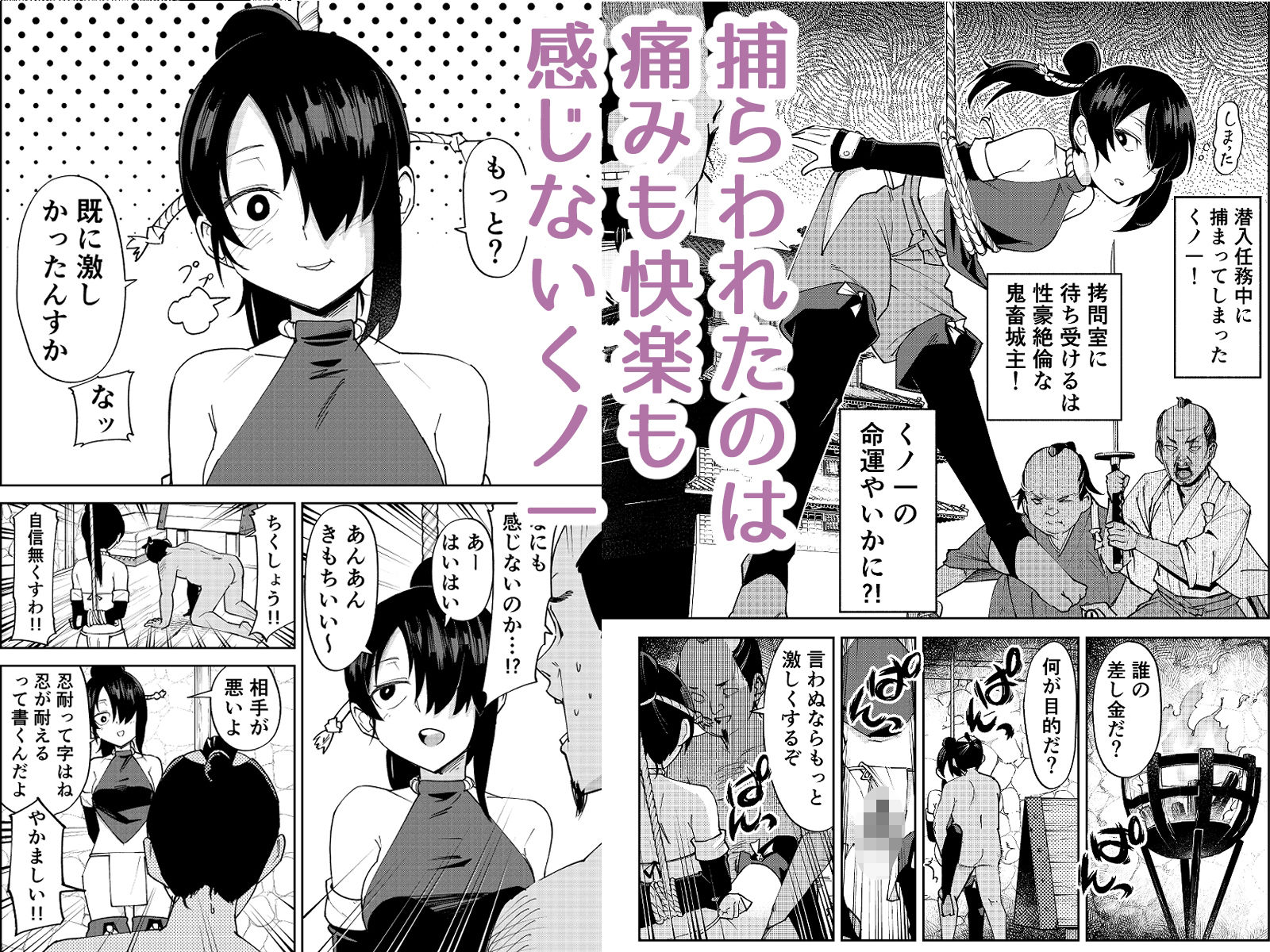 【2026年徹底解説】ふたなり化くノ一○問の感想と魅力｜おすすめレビュー サンプル画像