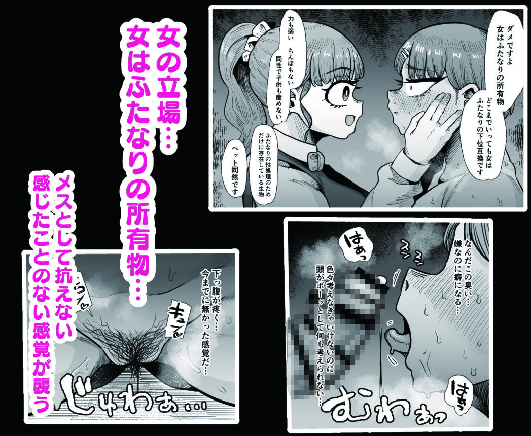 【閲覧注意】ふたなり学園の衝撃実態…感想必須の過激シチュエーション サンプル画像